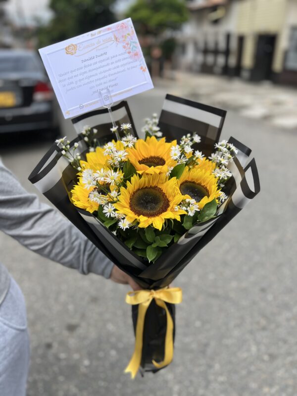 Ramillete girasoles 🌻