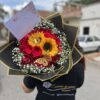 Boquet girasoles y rosas🌹🌻