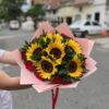 Boquet girasoles y rosas 🌻🌹