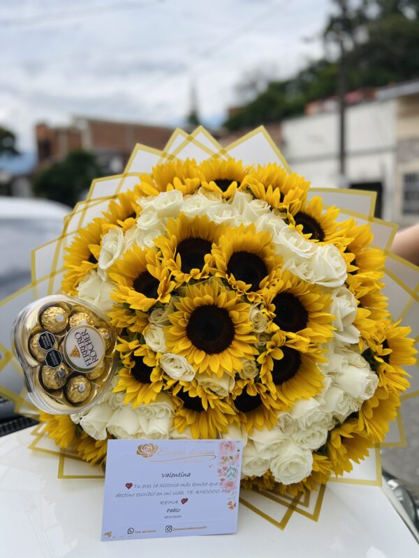Boquet girasoles premium 🌻🌼