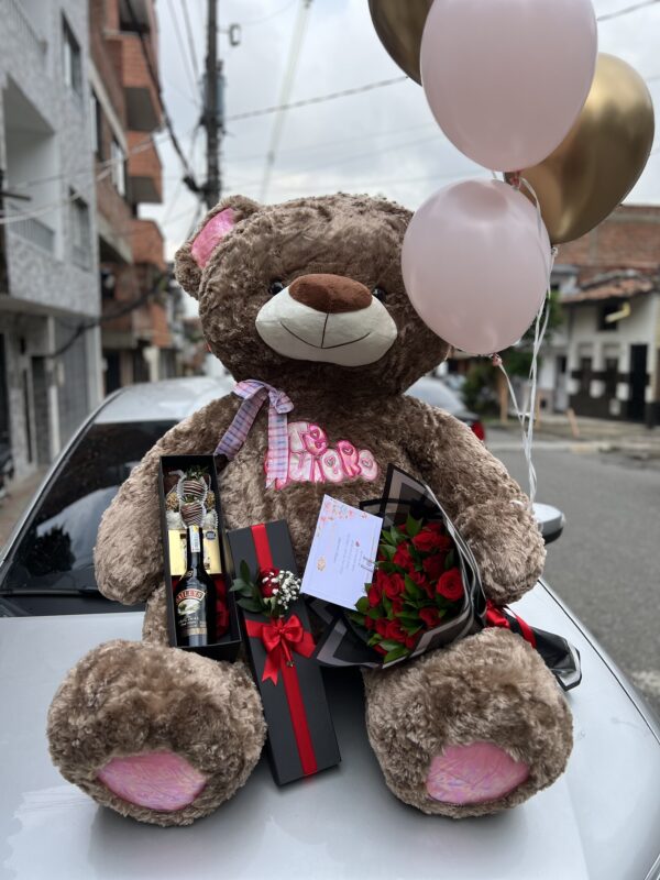 Combo peluche gigante, Boquet, chocolates🌹❤️ - Image 3